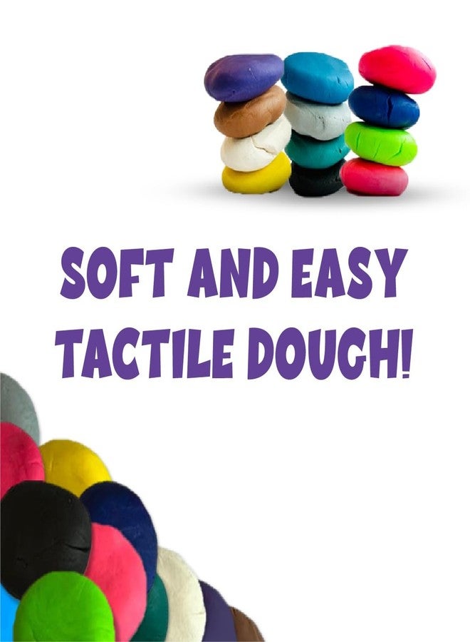 ToyMagic Animal Themed Clay/Soft Water Based FunDough with 2 in 1 Moulding Lid Pack of 12 Tubs 25gm Each|Fun with Dough|Non-Toxic|Kids 3+|Art & Craft Activity|Birthday & Return Gifts|Made in India - Image 3